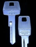 Lincoln Continental 1961-1963 Oem Logo Key Blank Set Nos Fits All 57-65. Fixed Price $119.95.
