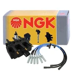 Ngk Blue Spark Plug Wires & Dis Ignition Coil Kit For Jeep Wrangler 2007-2011. Fixed Price $181.43.