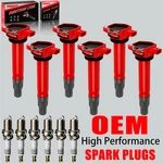 6x Oem High Performance Ignition Coil & Spark Plug For Chrysler Dodge 300 Uf502. Fixed Price $64.44.