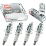 4pcs Sears 586111 Ngk V-power Spark Plugs 7.5 Hp Kit Set Engine Ng. Fixed Price $27.06.