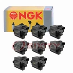 8 Pc Ngk Ignition Coils For 2001-2002 Chevrolet Express 3500 8.1l V8 Spark Pi. Fixed Price $316.00.