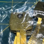 Taylor P27 Key Blank For Ford Vintage Brass Un-cut H51 And 1167fd Bag Of 6. Fixed Price $9.99.