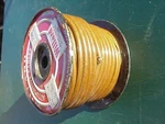 Nos Willard 1930s 7mm Plug Wire Spool Flatheads Amber Lacquer Coated 100ft. Fixed Price $99.50.