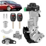 New Ignition Switch Cylinder Lock Auto Trans Kit For 2006-11 Honda Civic Cr-v. Fixed Price $52.99.