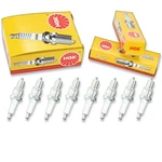 8 Pcs Ngk Standard Spark Plugs For 1984-1985 Mercedes-benz 500sel 5.0l V8 - Gx. Fixed Price $33.10.