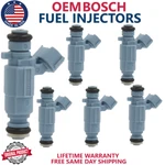 Pn 35310-38010/new Oem Bosch X6 Fuel Injectors For 2002-2006 Hyundai Kia 3.5l V6. Fixed Price $199.00.
