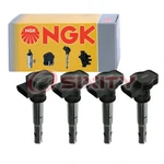4 Pc Ngk Ignition Coil For 2012-2013 Volkswagen Golf R 2.0l L4 Spark Plug Kc. Fixed Price $103.46.