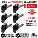 Genuine Denso X6 Ignition Coils For 2016-2018 Lexus Toyota 3.5l V6, 90919-02273. Fixed Price $134.56.