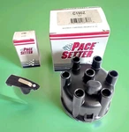 Set Of Distributor Cap & Rotor, Clip-on Pace Setter/bwd C190z D168. Fixed Price $18.99.