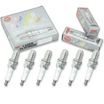 6 Pc Ngk Laser Platinum Spark Plugs For 1997-2001 Audi A4 2.8l V6 Ignition Fa. Fixed Price $58.71.