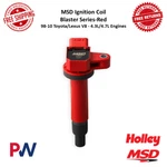 Msd Blaster Series Ignition Coil Red For Toyota Tundra, 4runner / Lexus Ls430 V8. Fixed Price $119.60.