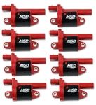 Msd 82688 Set Of 8 Red Round Blaster Coils For Gm Gen V Direct Injected Engines. Fixed Price $614.95.