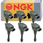 6 Pcs Ngk Ignition Coil For 2015 Infiniti Q40 3.7l V6 - Spark Plug Tune Up Mq. Fixed Price $422.18.