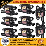 8 Pack Square Ignition Coil For Chevy Gmc 5.3l 6.0l 6.2l V8 D510c Uf413 12570616. Fixed Price $139.99.