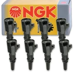 8 Pcs Ngk Ignition Coil For 2003-2005 Ford E-150 Club Wagon 5.4l 4.6l V8 - Op. Fixed Price $218.91.