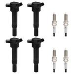 Uf651 Ignition Coil & Spark Plugs Pack For Hyundai Tucson Elantra Kia Forte 9723. Fixed Price $33.47.