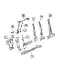 Genuine Mopar Sport Bar Right 68631966aa. Fixed Price $216.00.