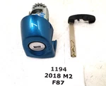 12-20 Oem Bmw F22 F32 F82 F87 M2 Left Driver Door Lock Key Mechanism Blue C16. Fixed Price $45.00.