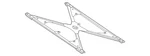 Genuine Mercedes-benz Stiffener 190-640-17-01. Fixed Price $477.50.