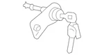 Genuine Honda Door Lock Cylinder 04921-thr-a01. Fixed Price $173.72.