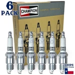 6 Pack Champion Copper Plus Spark Plugs For 1981 Plymouth Pb250 3.7l L6. Fixed Price $26.77.