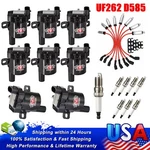 8pcs Round Ignition Coil Pack Uf262 With Spark Plug And Wire For Chevy Gmc A++. Fixed Price $119.99.