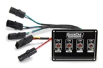 Quickcar Racing Prod. #50-7414 Ignition Panel Extreme 4 4-switch Dual Mag. Pckup. Fixed Price $189.95.
