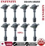 Genuine 8x Ignition Coils For 03-10 Infiniti Fx45 M45 Q45 4.5l V8 #22448-ar215. Fixed Price $175.00.