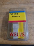 Wells Cr107 Resistor Nos Mopar Chrysler Plymouth Dodge 1979-1988. Fixed Price $10.00.