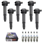 New Set Of 6 Ignition Coil & Denso Spark Plug For Escape Fusion/ Zephyr/ Milan. Fixed Price $99.99.
