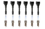 6x Ignition Coil With Connector+6x Spark Plug For Porsche Cayenne Macan Panamera. Fixed Price $451.72.