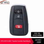 For 2019 2020 2021 Toyota Corolla Hatchback Smart Key Fob Hyq14fbn 8990h-12180. Fixed Price $29.90.