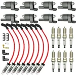 8pack Ignition Coil+spark Plug+wire Set For Chevy Silverado 1500 Gmc Tahoe Uf742. Fixed Price $106.99.