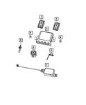 Genuine Mopar Ignition Switch Module 68532303aa. Fixed Price $104.91.