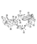 Genuine Mopar Hex Flange Head Bolt 6106240aa. Fixed Price $1.79.