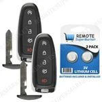 2 For 13 2014 2015 2016 2017 Lincoln Mkt Mks Keyless Smart Prox Remote Key Fob. Fixed Price $44.95.