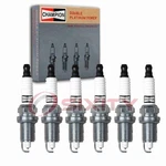6 Pc Champion Double Platinum Spark Plugs For 1988-1991 Mazda 929 3.0l V6 Sa. Fixed Price $44.74.
