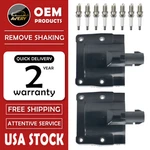 2x Ignition Coils +8 Spark Plugs Uf72 For Ls400 Sc400 4runner Camry Celica Mr2. Fixed Price $49.98.