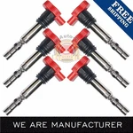 New Ignition Coil 6 Pack For Audi A4 A6 Quattro 3.0l V6 Uf483 C1471 5c1470. Fixed Price $80.00.