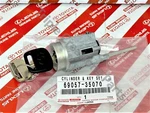 Genuine 69057-35070 Toyota 4runner Tacoma Ignition Lock Cylinder & Key W/o Tilt. Fixed Price $88.50.