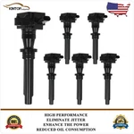6 Ignition Coils For Jaguar F-pace F-type Land Rover Range Discovery Lr4. Fixed Price $70.99.