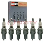 6 Pc Champion Double Platinum Spark Plugs For 1984-1987 Bmw 325e 2.7l L6 Ya. Fixed Price $43.18.