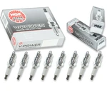 8 Pcs Ngk V-power Spark Plugs For 1968-1972 Buick Sportwagon 6.6l 5.7l 7.5l Qb. Fixed Price $31.09.