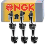 6 Pc Ngk Ignition Coils For 2015-2016 Gmc Canyon 3.6l V6 Spark Plug Wire Wi. Fixed Price $297.21.