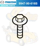 Genuine Mazda 2007-2016 Cx-7 Mazda3 Mazda6 Under Cover Bolt 9947-90-616b. Fixed Price $19.00.