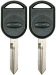 2 New Ford Oem 80 Bit Chipped Uncut Transponder Ignition/doors Key - Oval Logo. Fixed Price $91.25.