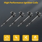 New 4 Ignition Coil Uf323 For Toyota Tacoma 2.7l 2.4l L4. Fixed Price $40.99.