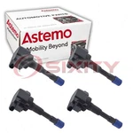 4 Pc Hitachi Ignition Coils For 2010-2013 Honda City 1.5l L4 Spark Plug Wire Xm. Fixed Price $267.87.