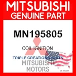 Genuine Mitsubishi Mn195805 Coil Ignition Oem. Fixed Price $92.63.