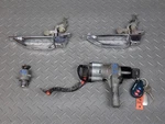 81-85 Mercedes R107 380sl Ignition Switch Door Handle Trunk Lock Key Set Oem. Fixed Price $440.35.